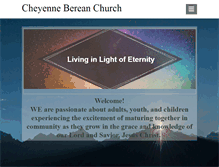 Tablet Screenshot of cheyenneberean.org